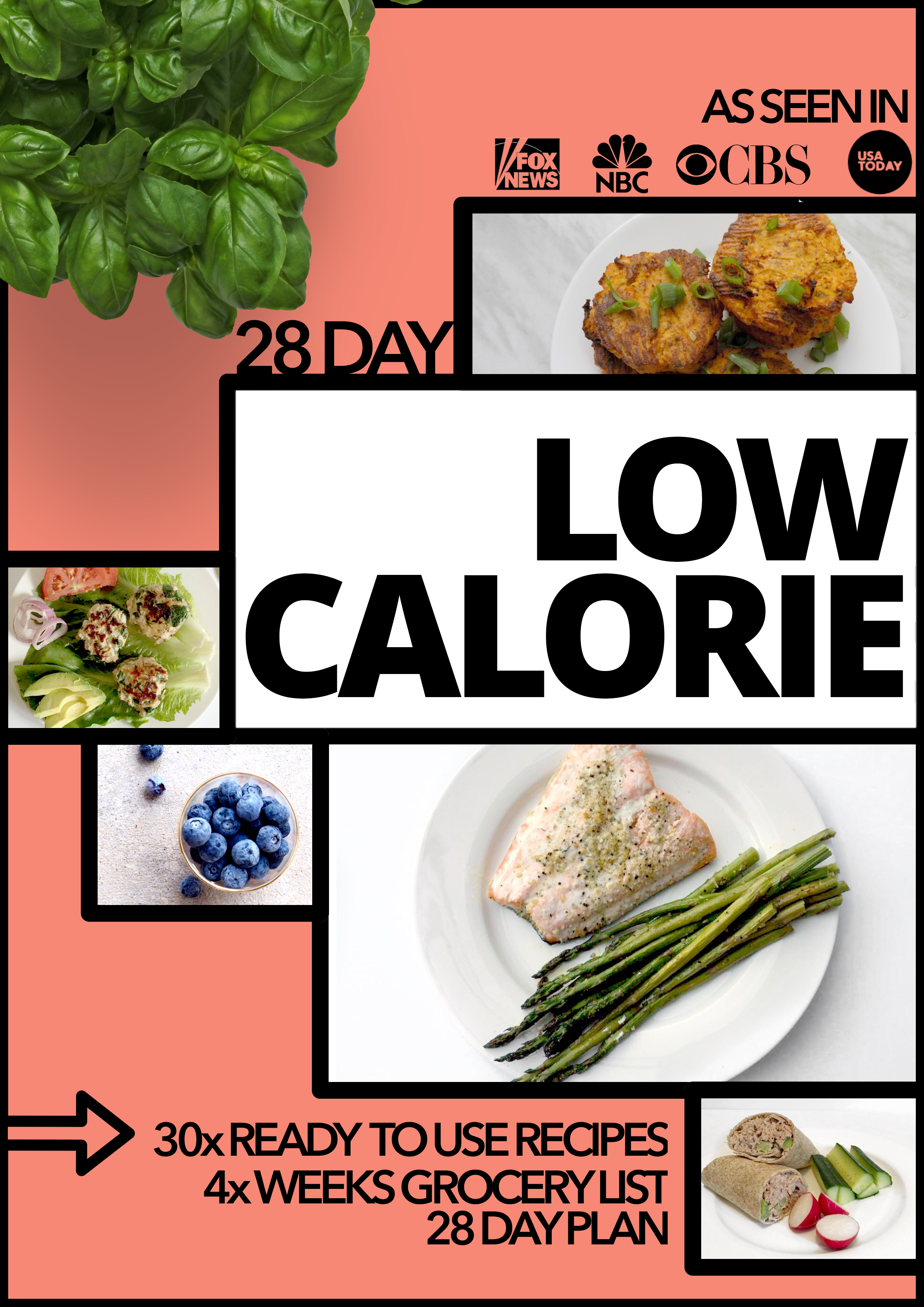 28 Day 1500 Low Calorie Diet Guide